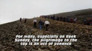 Croagh Patrick  Reek Sunday  26 July 2009  Westport Ireland [upl. by Zoes]