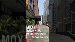 Moxy Bangkok Ratchaprasong l Moxy Queen City View Room Tour [upl. by Colby852]