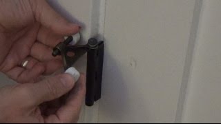 How to Install a Hinge Pin Door Stop [upl. by Mccartan]