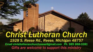 Christ Lutheran Church Reese MI Sunday Worship Service 02252024 [upl. by Mahoney693]