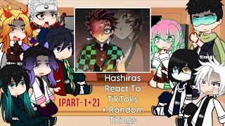 Part 12 Hashiras React To TikToks  Random Things  Demon Slayer Spoilers  Gacha 🇺🇸 [upl. by Ermine]