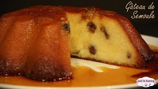 Recette de Gâteau de Semoule au Caramel [upl. by Cozmo]