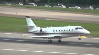 TTSJ Aviation Inc IAI Gulfstream G200 Landing 30L  N135FT  Minneapolis Intl [upl. by Piegari]