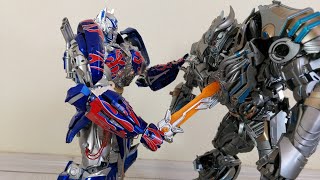 Galvatron vs Optimus Prime [upl. by Einamrej]