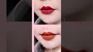 Red🔴 🆚 brown🟤 shade lipstick badmashbteu newsong haryanvisong [upl. by Mayap]