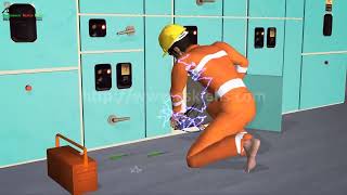 Electrical Work Safety Awareness Training  Electrical safety video animation [upl. by Traci]