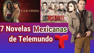 7 Novelas Mexicanas de Telemundo [upl. by Oinota]