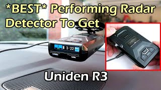 BEST Performing Radar Detector You Need To Get  UNIDEN R3 [upl. by Aretak]