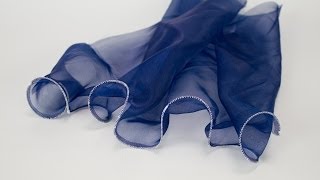 How to Sew a Curly Hem With Fishing Line [upl. by Ecile]