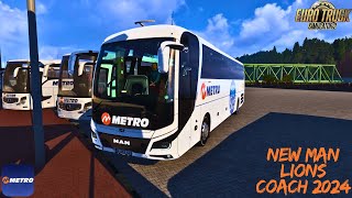 🌏 Metro Samandıra Tesisi  Karabük Otogar 🚏 Man Lions Coach 2024  ETS 2 150 Türkiye Haritası [upl. by Moser]