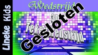 3D Teken Wedstrijd Mei 2016 [upl. by Anitsud]