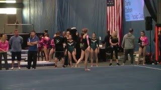 Savannah Shay Kooyman 2016 Floor Routine at SoCal State Meet [upl. by Nyloc518]