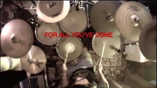 For All Youve Done  Hillsong  Drum Cover  Fil Sonza Jr [upl. by Ellehcor]