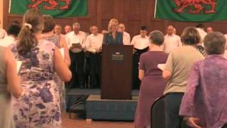 Welsh Hymn Aberystwyth at Gymanfa Ganu at Festival of Wales [upl. by Arlie]