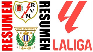 Rayo Vallecano vs CD Leganés 11 Resumen  La Liga 20242025 [upl. by Aicemat]