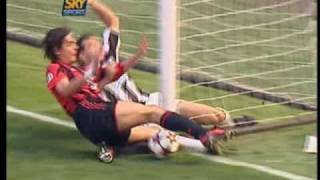 Campionato 200405 Milan vs Juventus 01 08052005 Sintesi SKY [upl. by Assirahc]