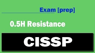 CISSP  practice exam  12 h resistance [upl. by Rocker]