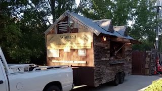 Food truck fashioned like old shack returns after disappearance [upl. by Elbart]