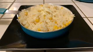 COMO HACER UN ARROZ BLANCO CON ELOTE Y MANTEQUILLA [upl. by Jourdain]