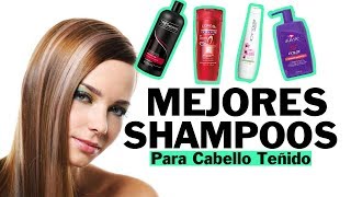 Los Mejores Shampoos Para Cabello Teñido [upl. by Wendie919]