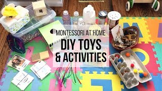 MONTESSORI AT HOME Activities for Babies 36 Months [upl. by Norven248]