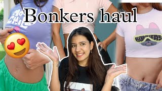 BONKERS CORNER TOP HAUL 😍 ONLY FOR ₹199 😱 [upl. by Itsirk]