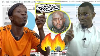 Débat tendu entre Abdou Nguer et Serigne Niang sur les dettes fiscales et laide à la presse [upl. by Fusuy]