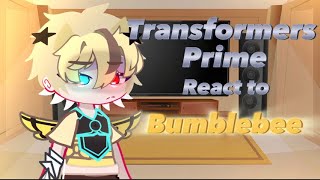 Transformers prime react to bumblebeept1🐝 [upl. by Eenaffit199]