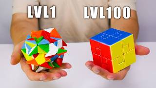 Level 1 to 100 Impossible Rubiks Cube [upl. by Eiramyelhsa]