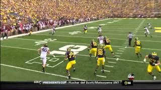 2013 Michigan Football Highlights v Minnesota [upl. by Keiryt]