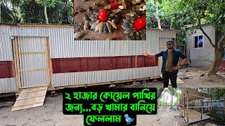 ২ হাজার কোয়েল পাখির জন্যবড় খামার বানিয়ে ফেললাম 🐦 [upl. by Nedgo]