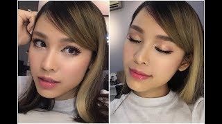 QUACH ANH  Pink Doll Makeup Look [upl. by Brey]