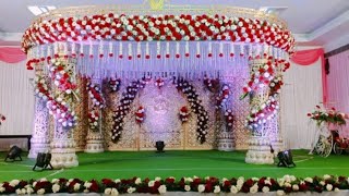 mandapam decoration ideas [upl. by Aistek]