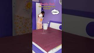 Mattress ko geela hone se kaise bachayeMattress protector sirf ₹150 mehome youtube [upl. by Dallon]