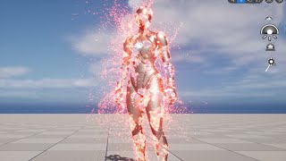 UE5 Niagara Dissolve Edge Emitted Particle Effect  Tutorial [upl. by Hardner]