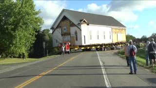 St Josephs Church in Traverse City on the move [upl. by Enilegnave]