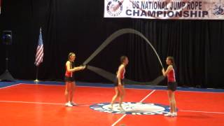 2014 Jump Rope Grand National Winning Routine  Bainbridge Island Rope Skippers [upl. by Airtened]