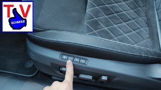 Skoda Sitzposition speichern  Superb Memory Sitze programmieren  Drivers seat memory tutorial [upl. by Nairdad]