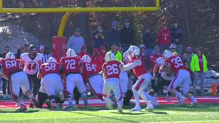 Wartburg Football NCAA Playoff at Saint Johns Highlights Nov 26 2022 [upl. by Anrat212]