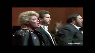 Pavarotti Plus 1986  Lucia di Lammermoor  Sextet [upl. by Nerred]