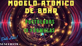 Modelo Atómico de BOHR EXPLICACIÓN Y FÓRMULAS  Profesor Q [upl. by Allerbag]