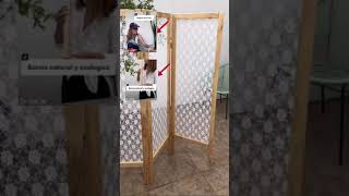 Como hacer biombo de madera  Tutorial [upl. by Standing]