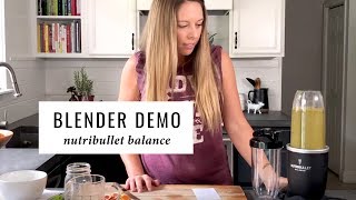 Nutribullet Blender Demo [upl. by Mattias315]