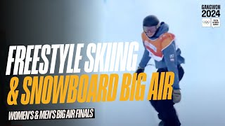 RELIVE  Freestyle Skiing  Snowboard WomensMens Big Air  Gangwon2024 [upl. by Nivre]