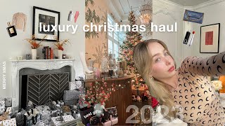 luxury christmas haul  what I got for christmas 2023 [upl. by Tilly]