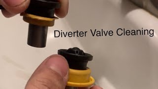 Mercedes Benz Cleaning BOVDiverter Valve [upl. by Clemen]