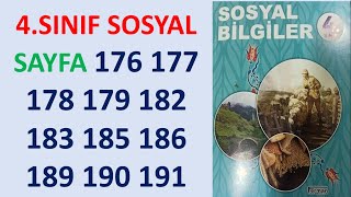 4SINIF SOSYAL 176 177 178 179 182 183 185 186 189 190 191 [upl. by Amber217]