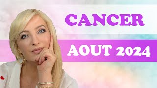 Horoscope Août 2024 Cancer 🦀✨ [upl. by Doowle]