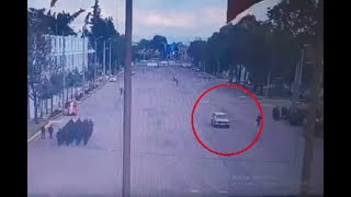 Video muestra recorrido de carro bomba dentro de la general Santander  Noticias Caracol [upl. by Herodias254]