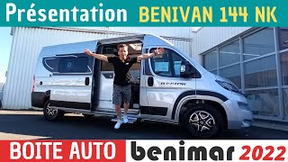 BOITE AUTO  Présentation du BENIVAN Benimar 144 NK 2022 Instant CampingCar [upl. by Specht694]